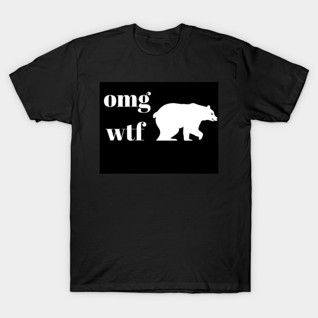 OMGWTFPolarbear T-Shirt by The Constant Podcast